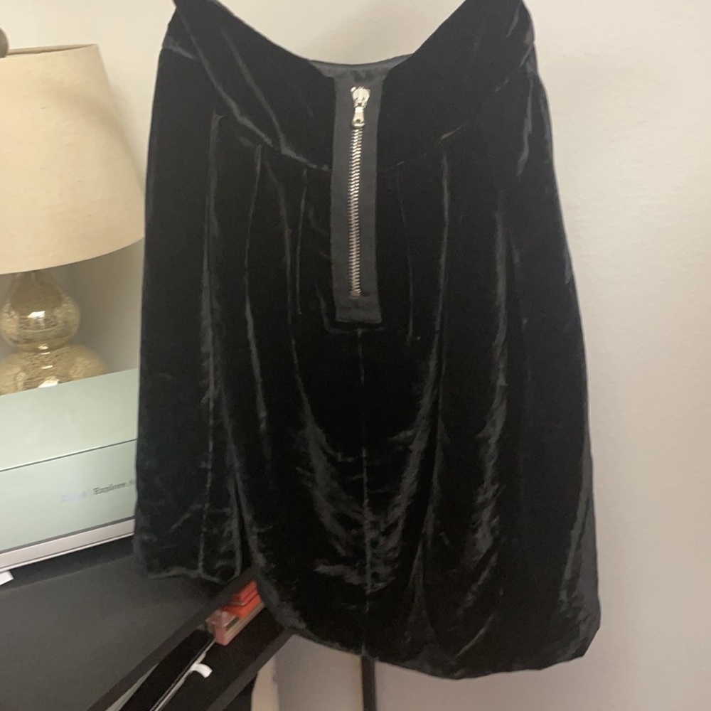Dolce & Gabbana velvet a line skirt
